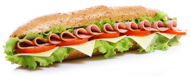 Schinken Baguette