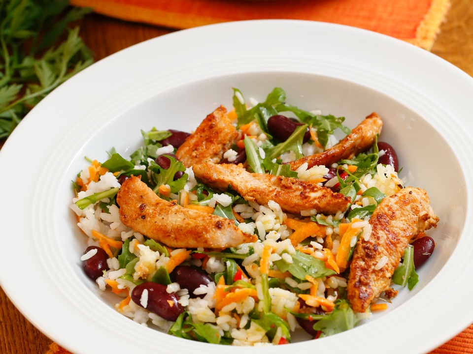 Putenbrust Salat 